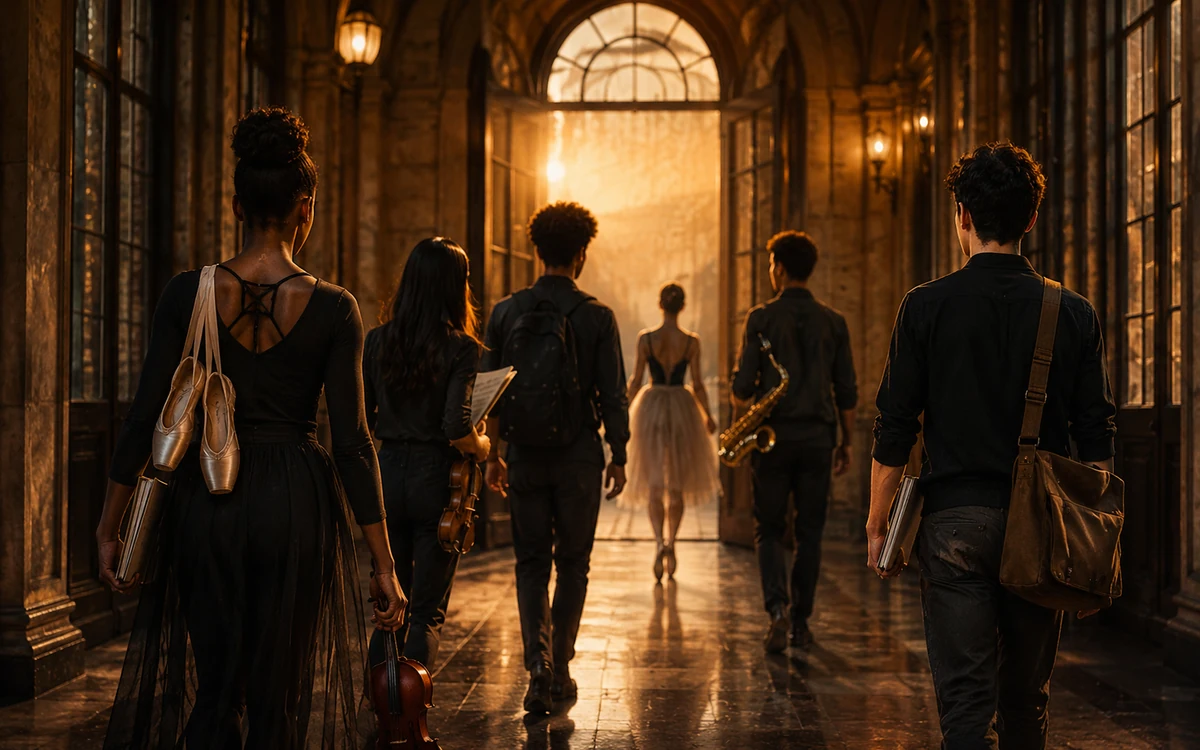 Performing arts school history in New York
