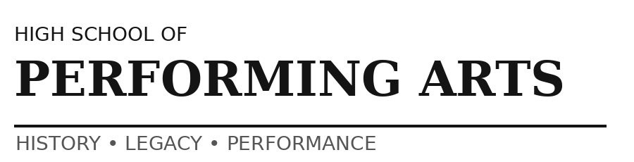 High School of Performing Arts